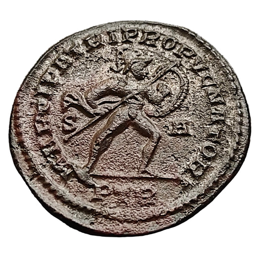 Constantin (307-337) Follis MARTI PATRI PROPVGNATORI Trêves 7.59 gr