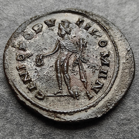 Galère (305-311) Follis Genio Popvli Romani Londres 10.69 gr