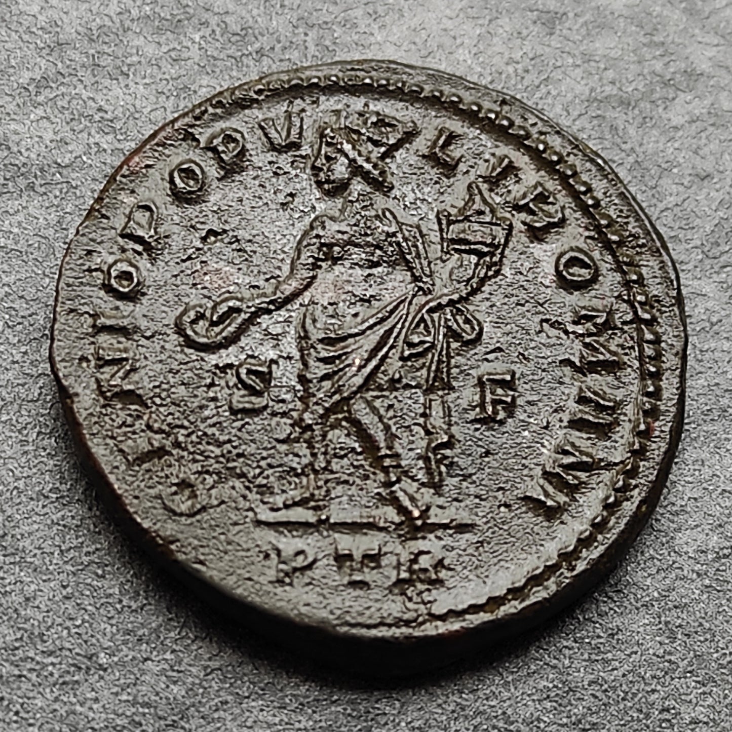 Sévère II (306-307) Follis Genio Popvli Romani Trêves 11.47 grn