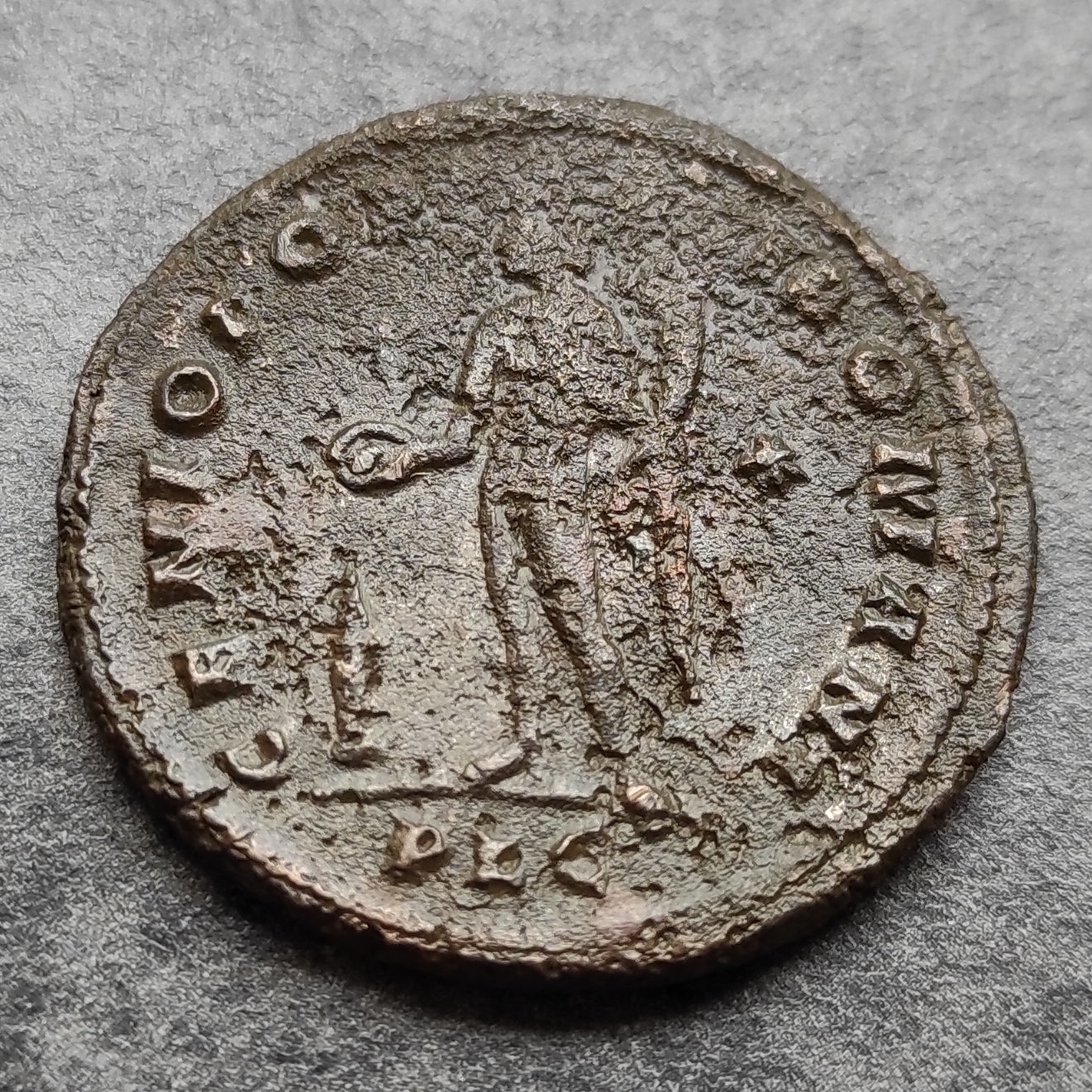 Sévère II (306-307) Follis Genio Popvli Romani Lyon 9.70 gr