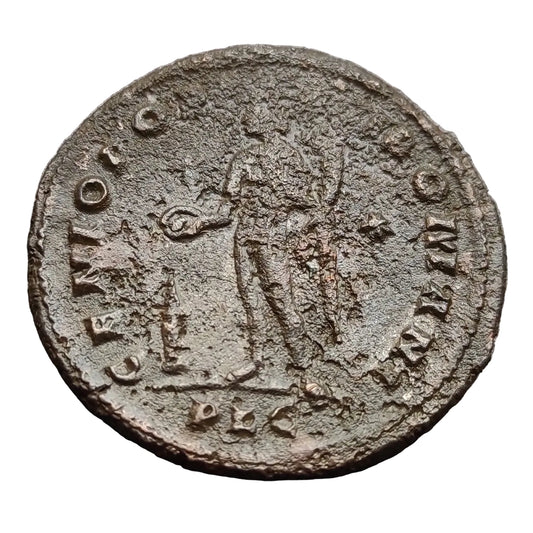 Sévère II (306-307) Follis Genio Popvli Romani Lyon 9.70 gr