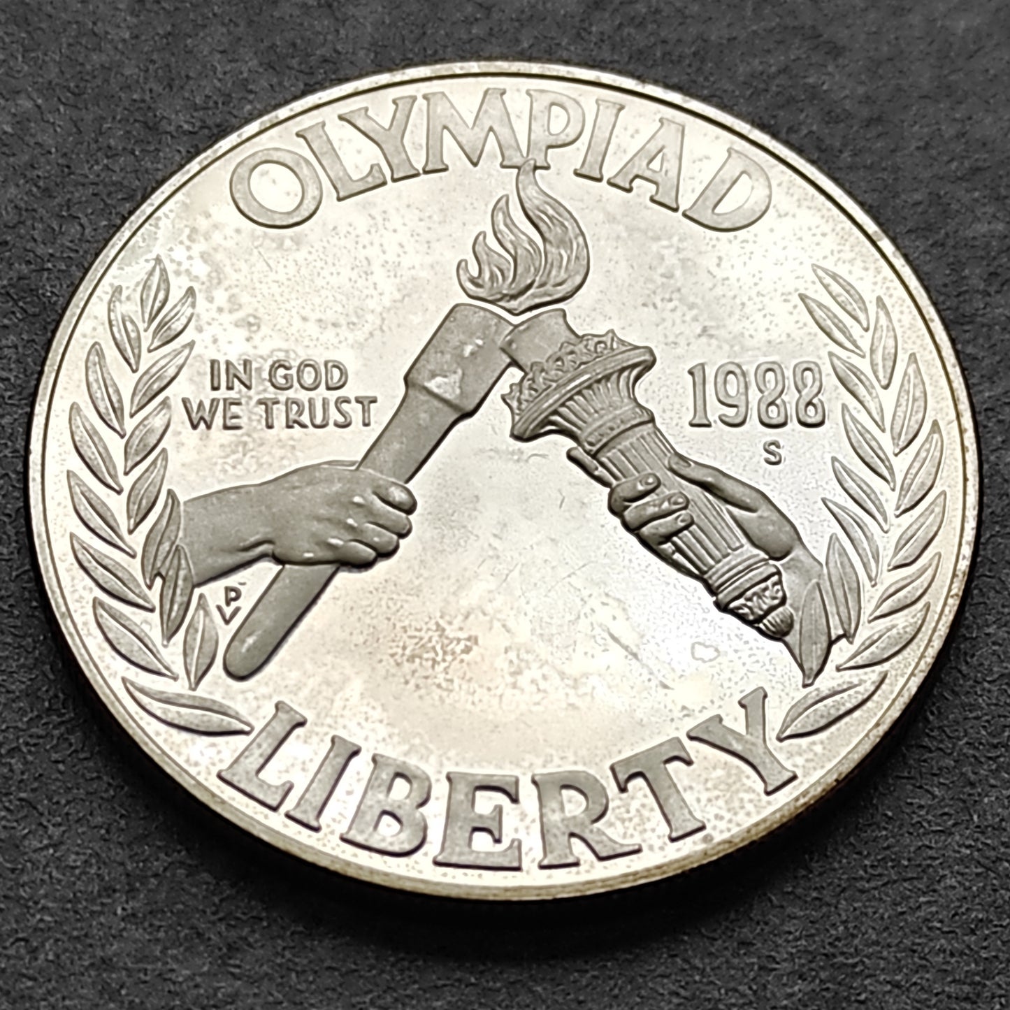 États-Unis 1 Dollar 1988 Jeux olympiques Argent 26.73 gr 38.1 mm USA