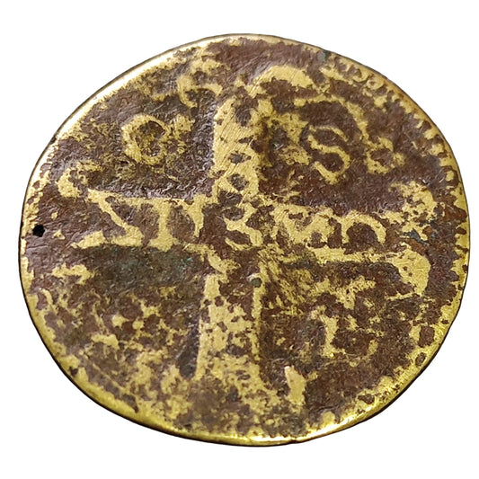 Medal of Saint Benoît or Wizarding Medal. 19th century. 2.35 gr