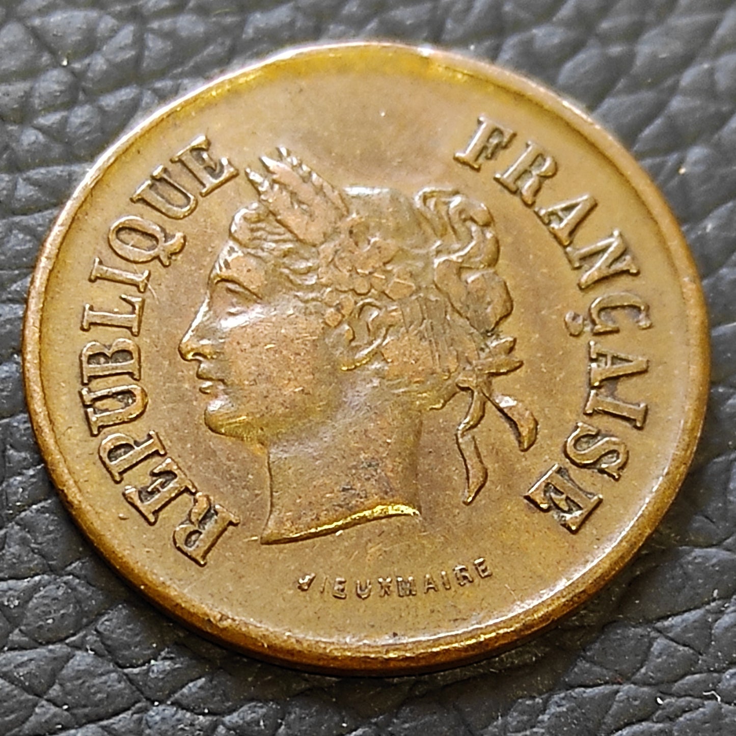 Jeton en laiton - Jeu de la Mailloche - Honneur à l'adresse et à la force - 2.15 gr