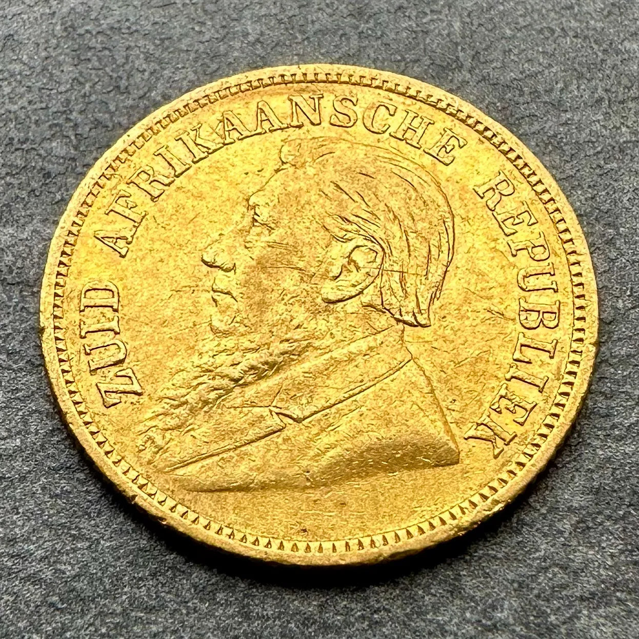 Afrique du Sud / South Africa - 1/2 Pond 1894 Or 3,96 gr