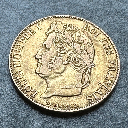 Louis-Philippe Ier (1830-1848) 20 francs Or 1847 A Paris 6,43 gr