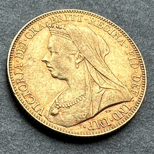 Australie, Victoria, SOUVERAIN Or (SOVEREIGN) 1900 P PERTH 7,96 gr