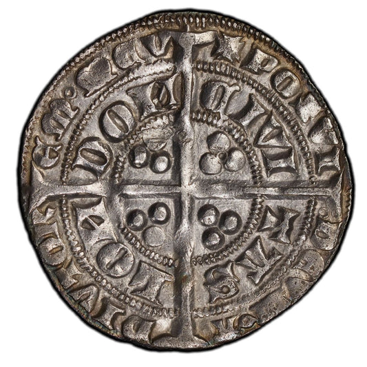Angleterre - Great Britain - Edwards III (1327-1377) Groat (1356) Londres PCGS SUP