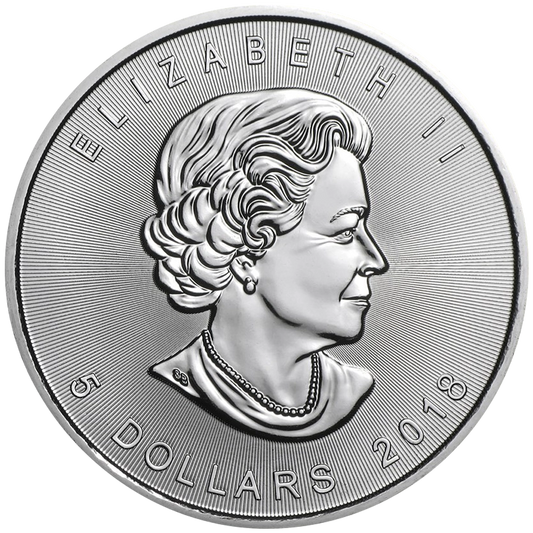 Maple Leaf Canada 1 Oz Silver 999.9 ‰ 31.10 Gr