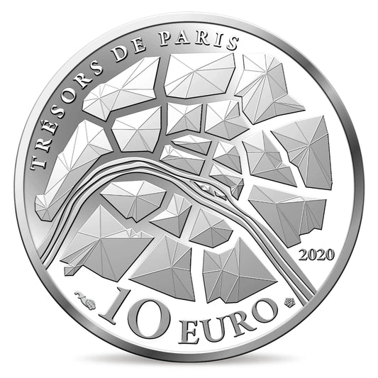 Monnaie de Paris 10 Euros 2020 BE Champs-Élysées Argent 1 .999 Dans son coffret