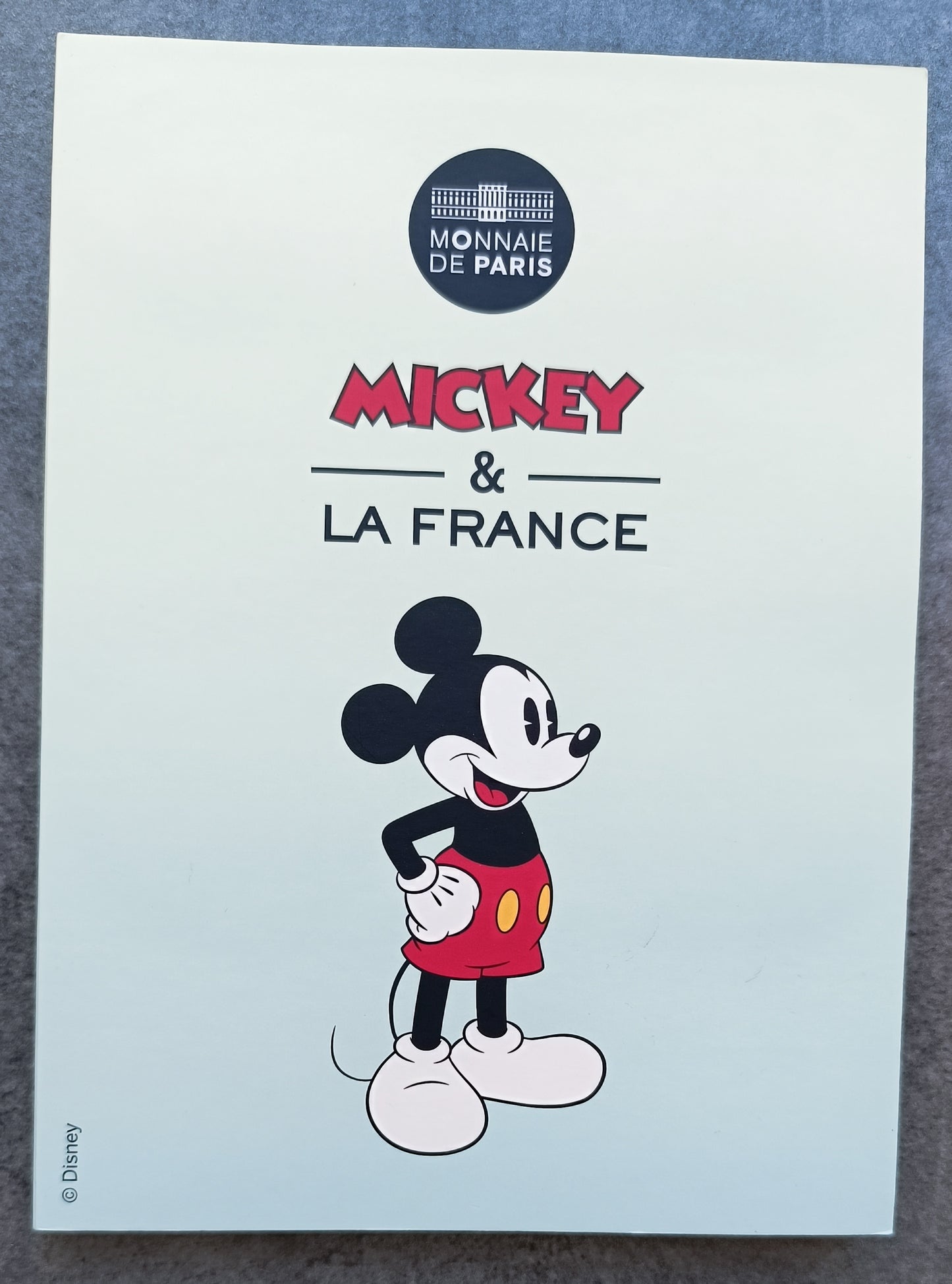 Monnaie de Paris Coffret de 20 monnaies de 10 Euros Mickey et la France Argent