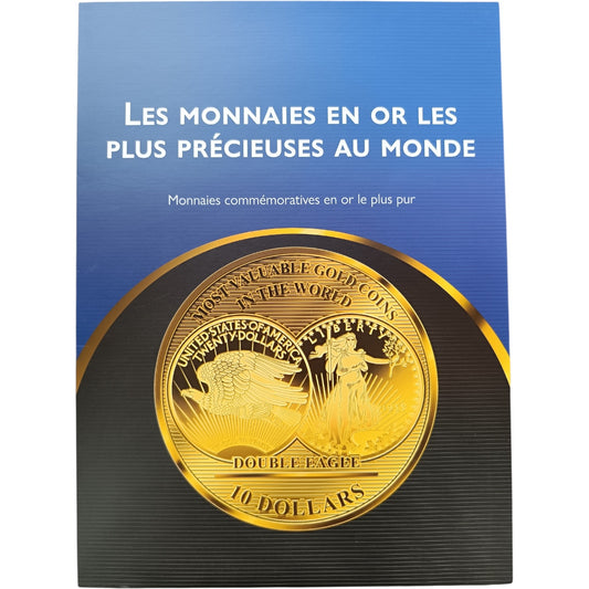 Coffret Îles Salomon 2017 7 pièces de 10 Dollars 1/100ème Once Or .999 BE