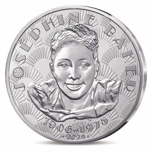 Monnaie de Paris 100 Euros 2025 Joséphine Baker Argent Dans son écrin