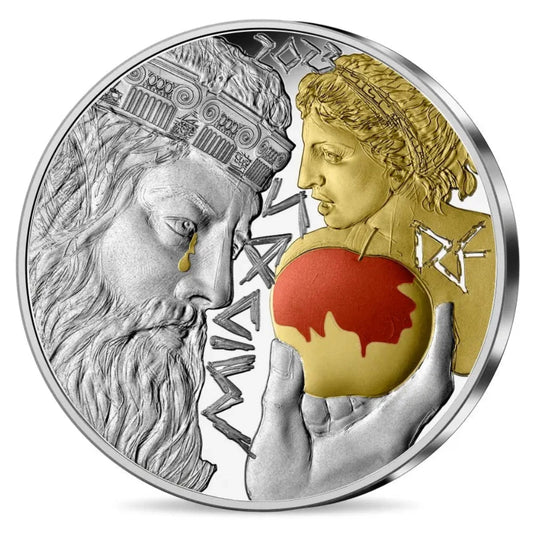 Monnaie de Paris 10 Euros 2023 BE Le Roi Midas Argent Dans son coffret