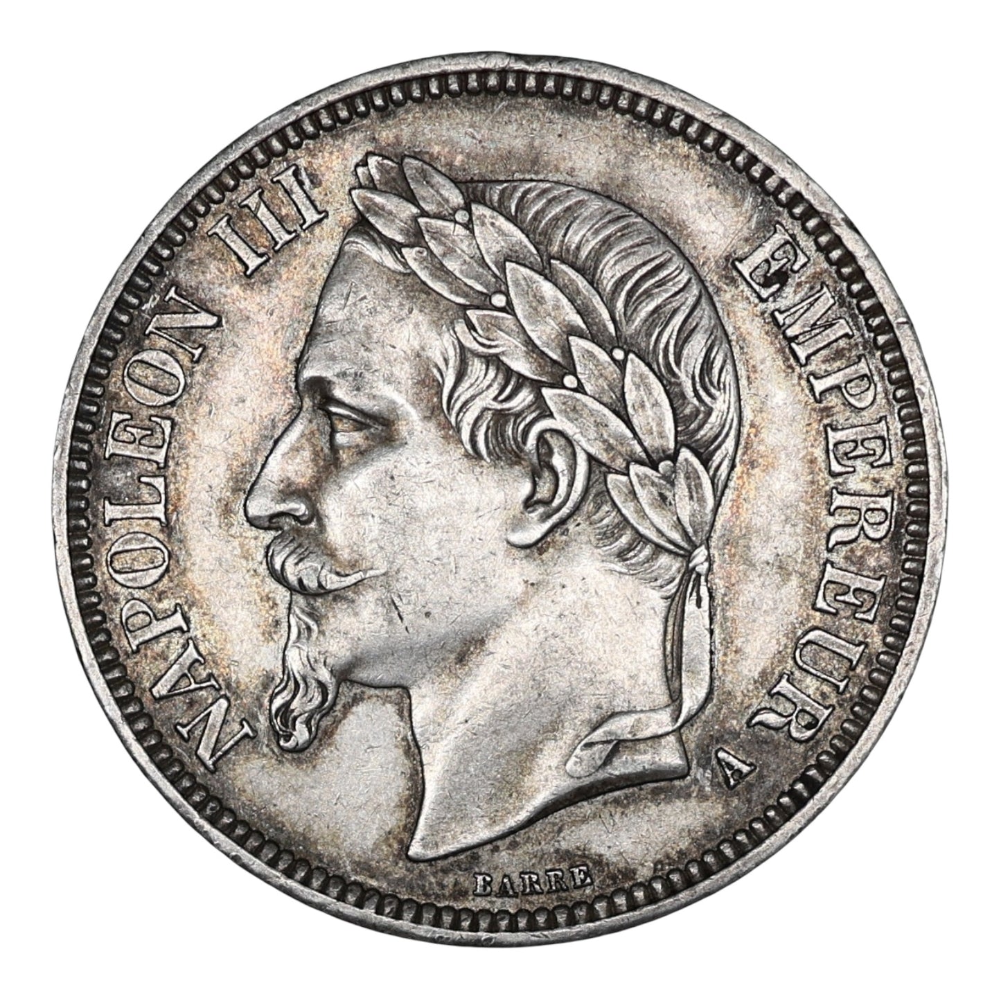 Napoléon III (1852-1870) 5 Francs 1862 A Paris Argent 25 gr
