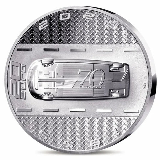 Monnaie de Paris 20 Euros 2025 BE Haut relief DS Automobiles 70 Ans Argent 1 oz Dans son coffret