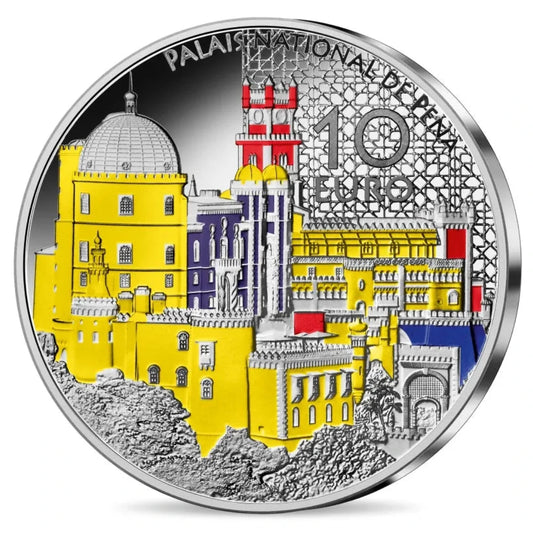 Monnaie de Paris 10 Euros 2023 BE Palais National de Pena Argent Dans son coffret