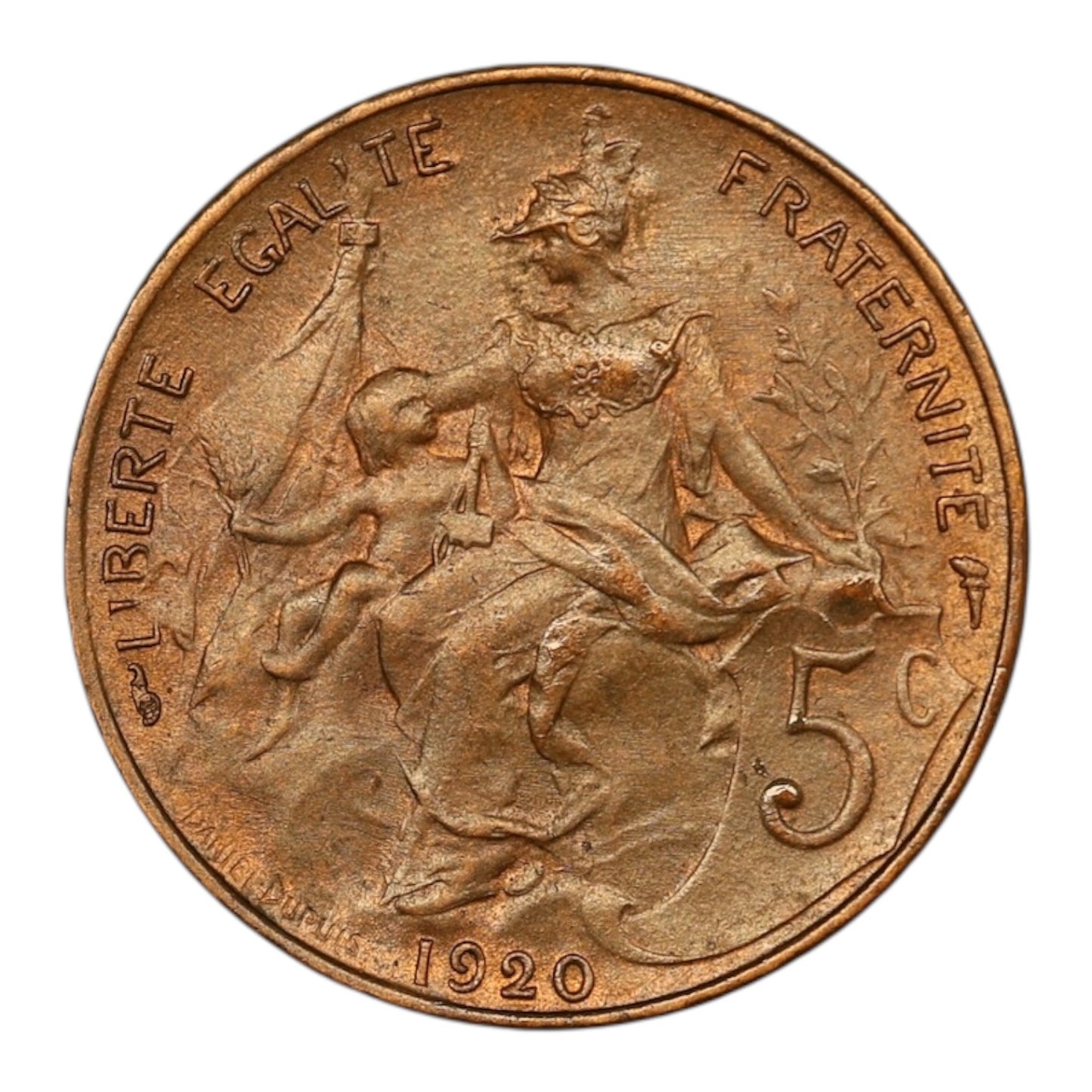 Dupuis 5 centimes 1920