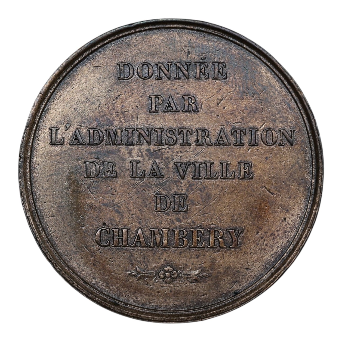Médaille Ville de Chambéry 32.18 gr 40 mm