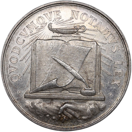Jeton Arrondissement Arras Chambre des Notaires argent 15.94 gr 35 mm