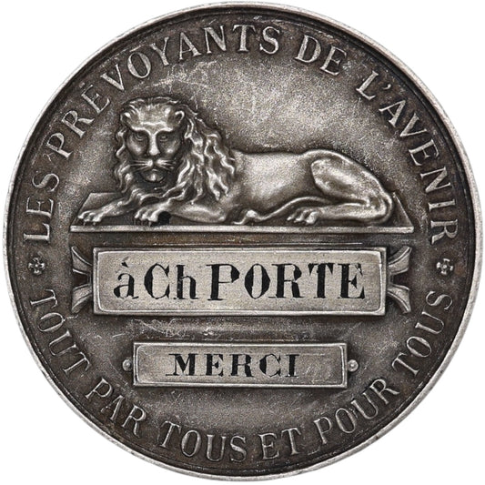 Jeton assurances Les prévoyants de l'avenir Argent 12.93 gr 30.5 mm