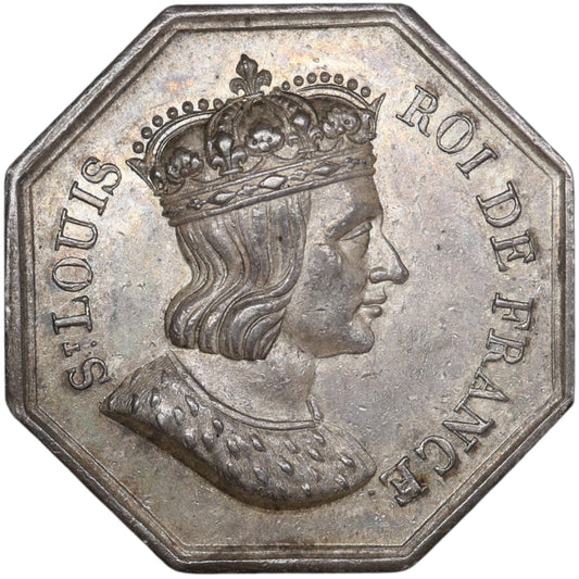 Ficha Notarias Reales de Sens Plata 13,95 gr 31 mm
