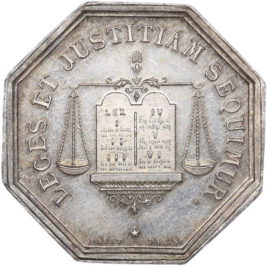 Ficha Notaria de Chateauroux (Indre) Plata 12,76 gr 28 mm
