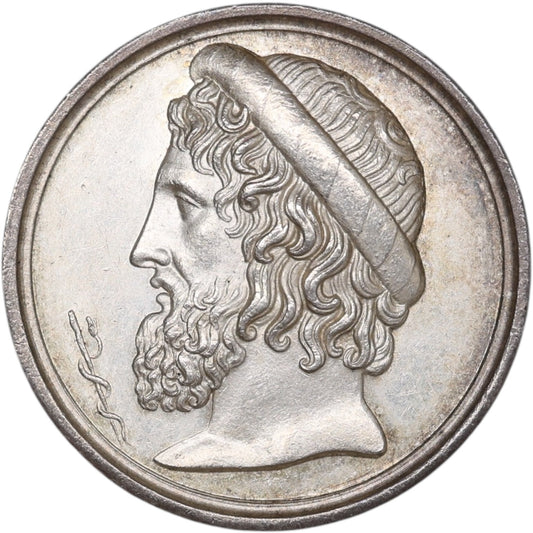 Ficha Escuela de Medicina de París Plata 29 mm 12,20 gr