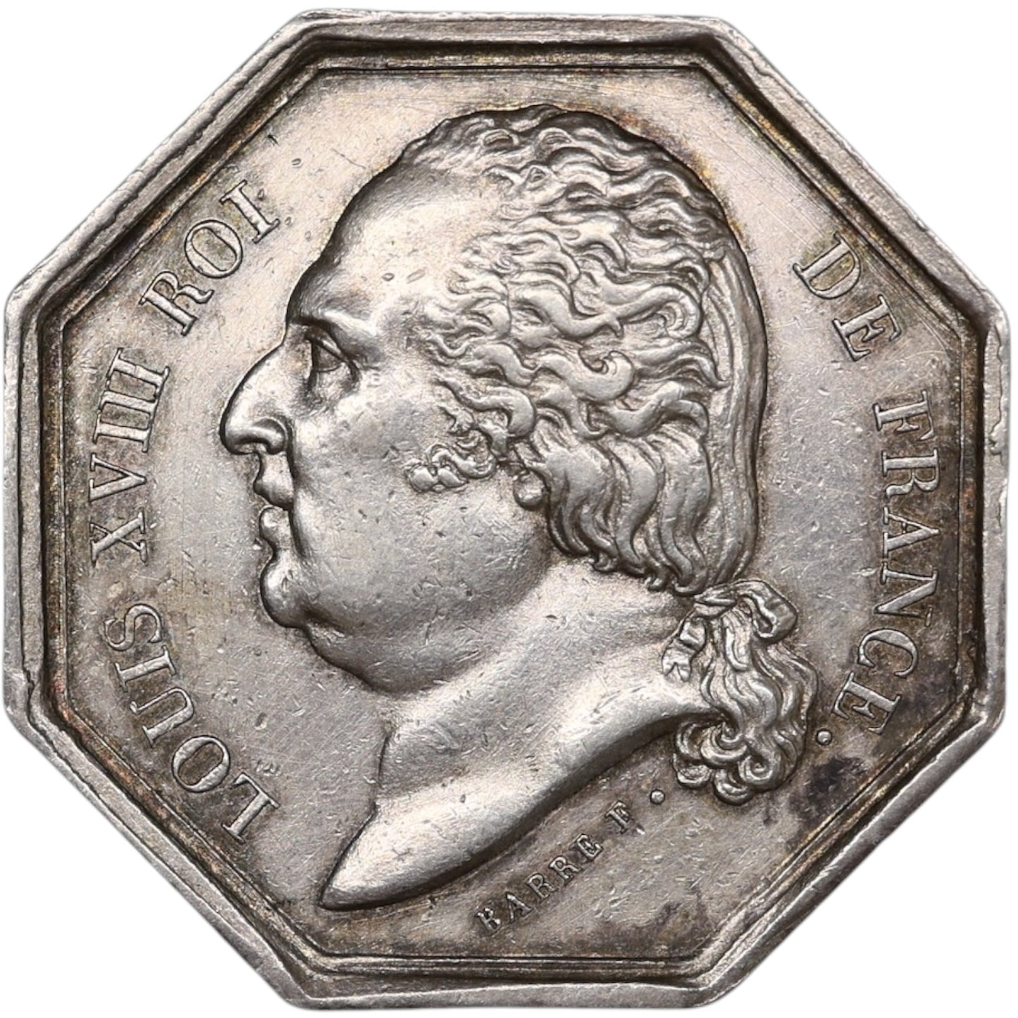 Jeton of general insurance company of Paris 1818 silver 12.11 gr 30 mm