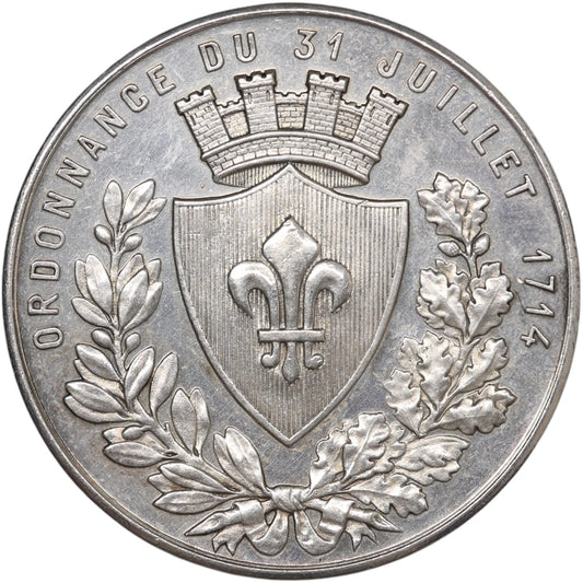 Ficha Cámara de Comercio de Lille Plata 21,60 gr 37 mm