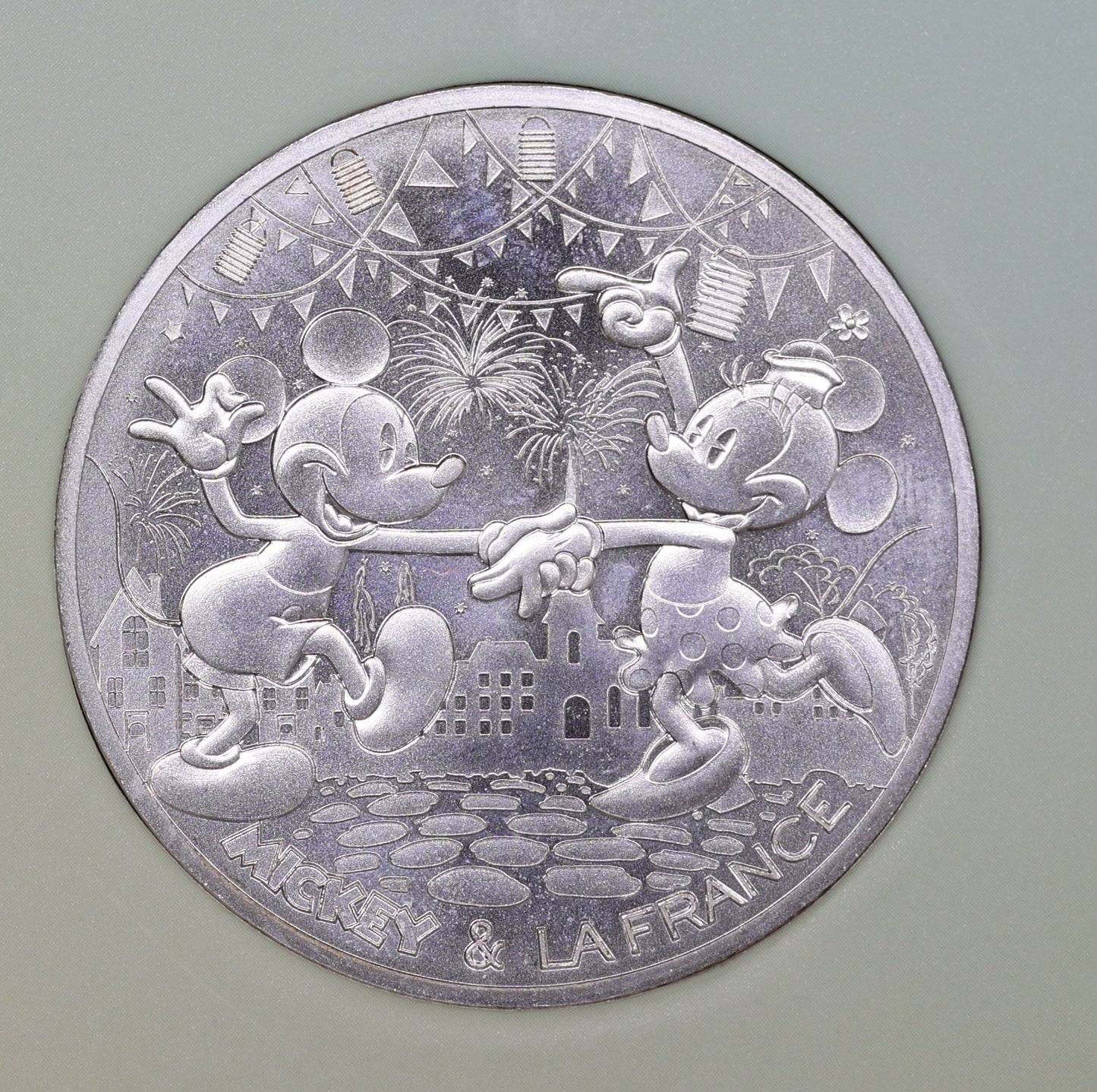Monnaie de Paris 50 Euros 2018 Mickey & la France Argent 41 gr