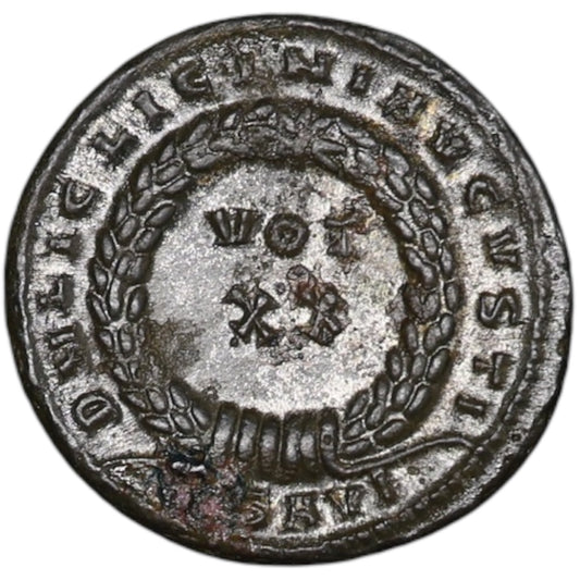 Licinius (308-324) Nummus - VOT XX - Thessalonique - 3.46 gr
