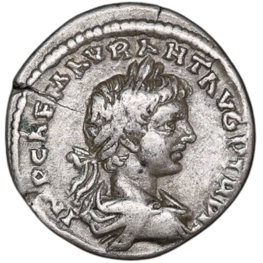 Caracalla (211-217) Denier Spes Publica 3.36 gr