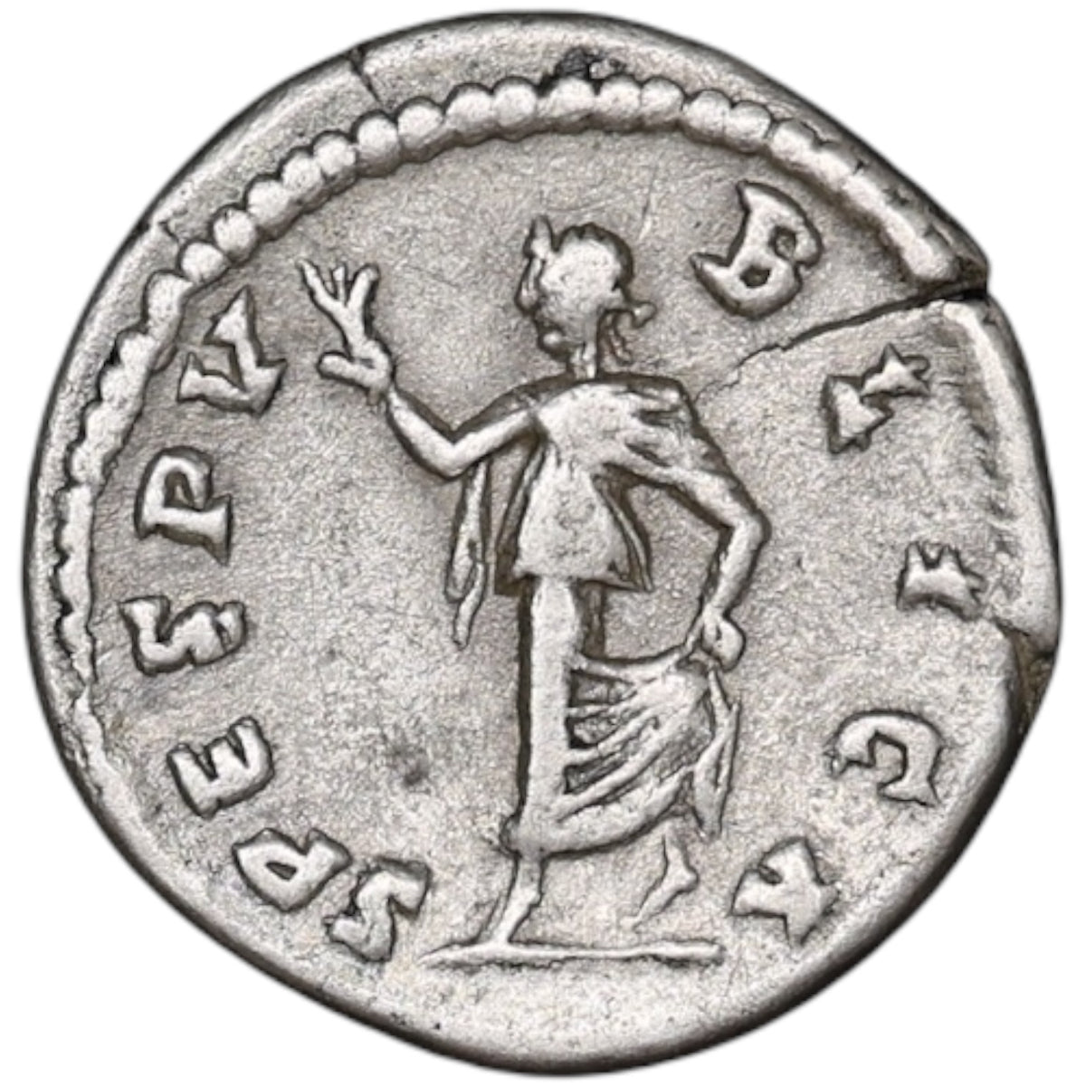 Caracalla (211-217) Denier Spes Publica 3.36 gr