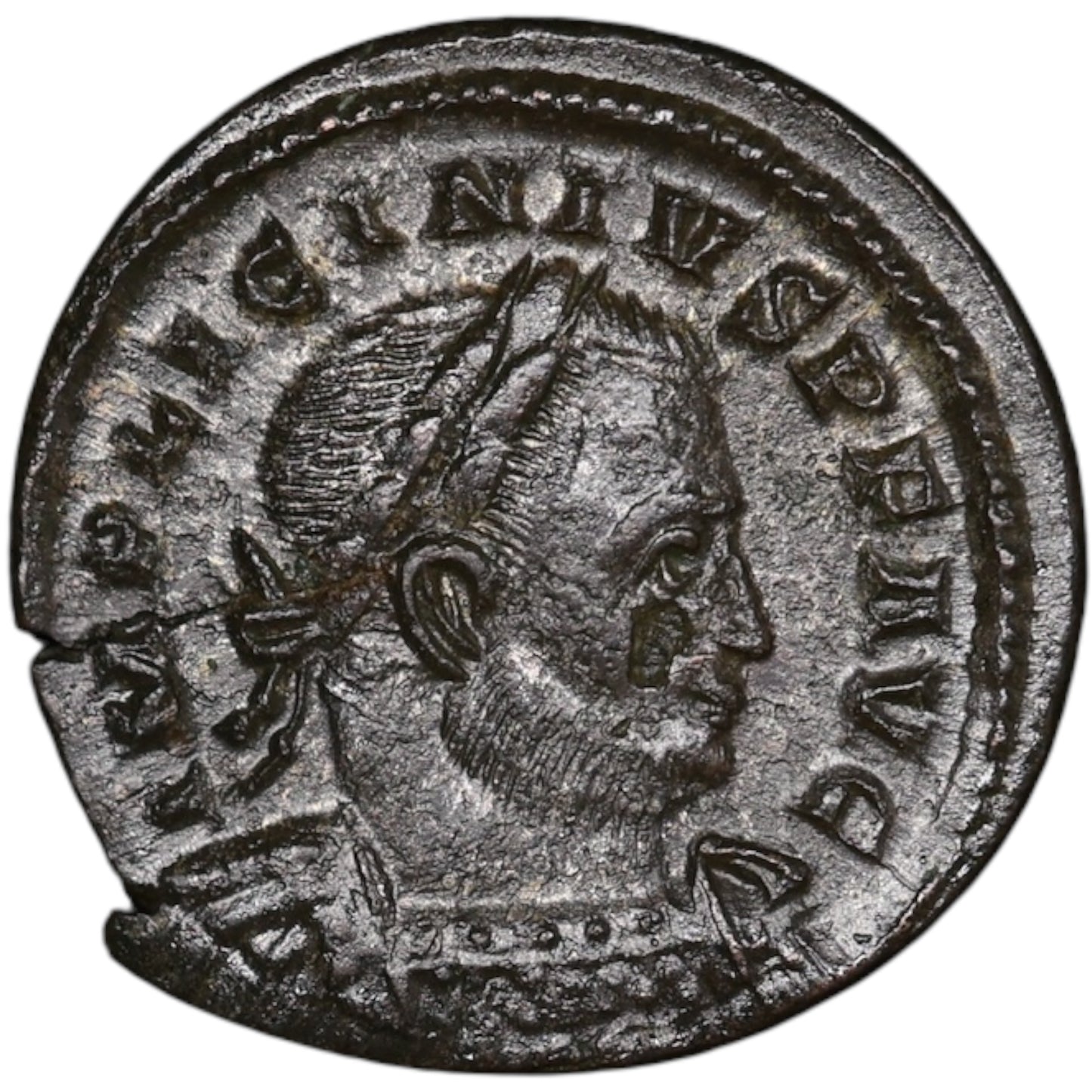 Licinius (308-324) Follis Genio Pop Rom Pruebas 3,36 gr 21 mm
