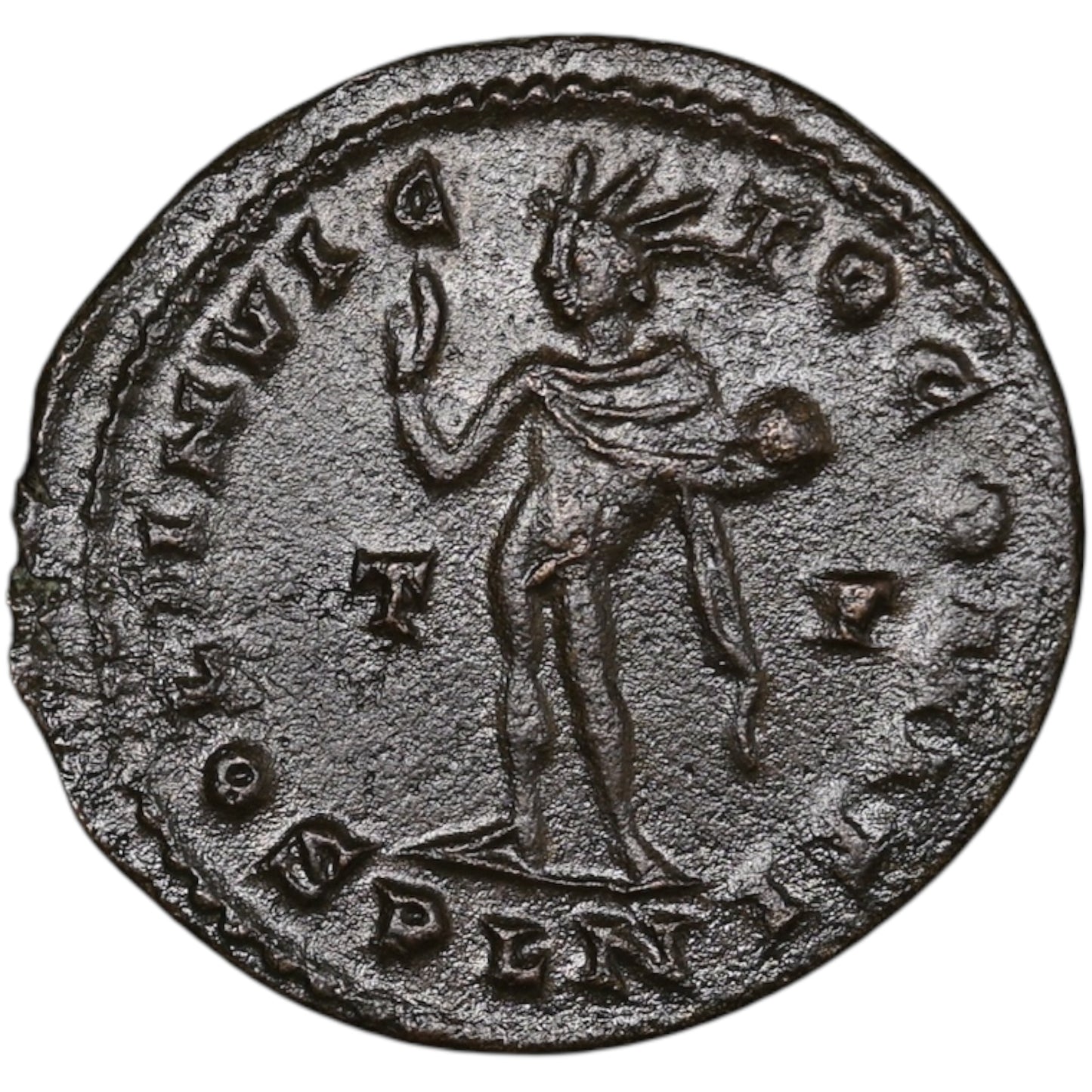 Constantin Ier (306-337) Follis Soli Invicto Comiti Londres 5.22 gr 24 mm