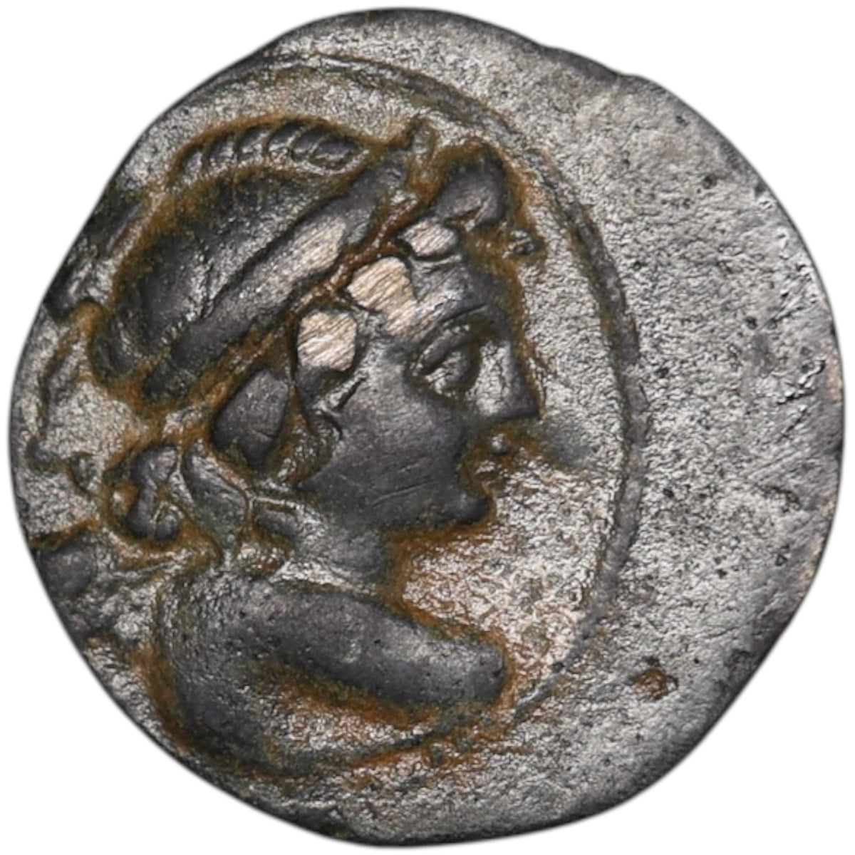 Grèce Antique Syrie Royaume Seleucide Antiochus VII Sidetes Unité Cuivre 175 BC 6.19 gr 18 mm