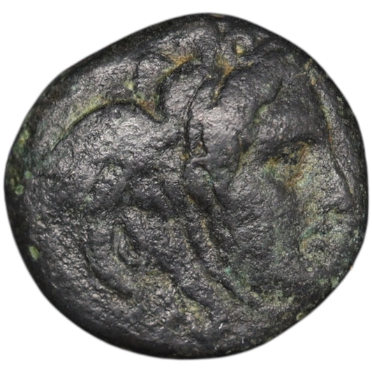 Syria Kingdom Seleucid Antiochus Ier Soter (280-261 AV JC) Unit with copper bull 7.32 gr 19.5 mm