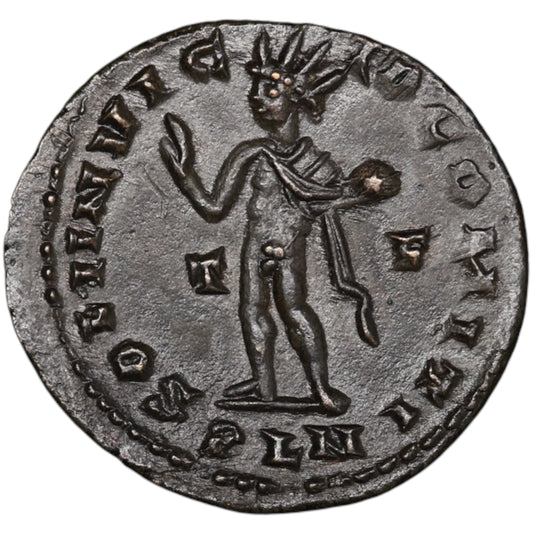 Constantin Ier (306-337) Follis Only Invicto Count London 4,31 GR 22.5 mm