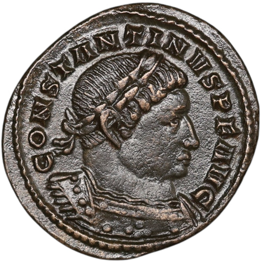 Constantin Ier (306-337) Follis UNJOVE EARN 4,26 GR 24 mm