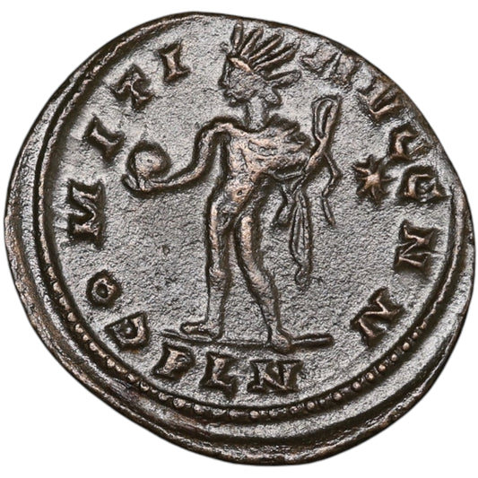Constantin Ier (306-337) Follis UNJOVE EARN 4,26 GR 24 mm