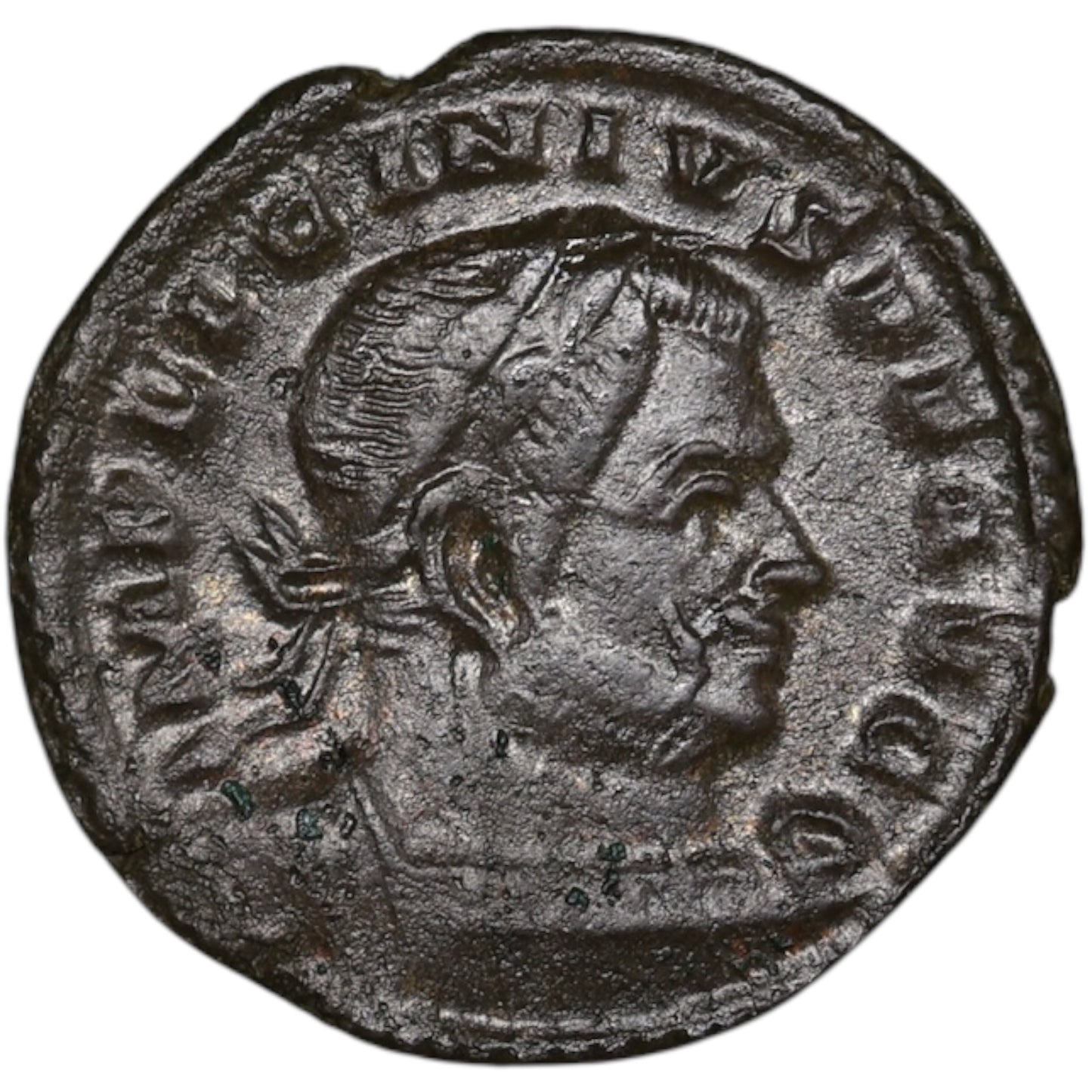 Licinius (308-324) Follis Genio Pop Rom Pruebas 2,97 gr 20,5 mm