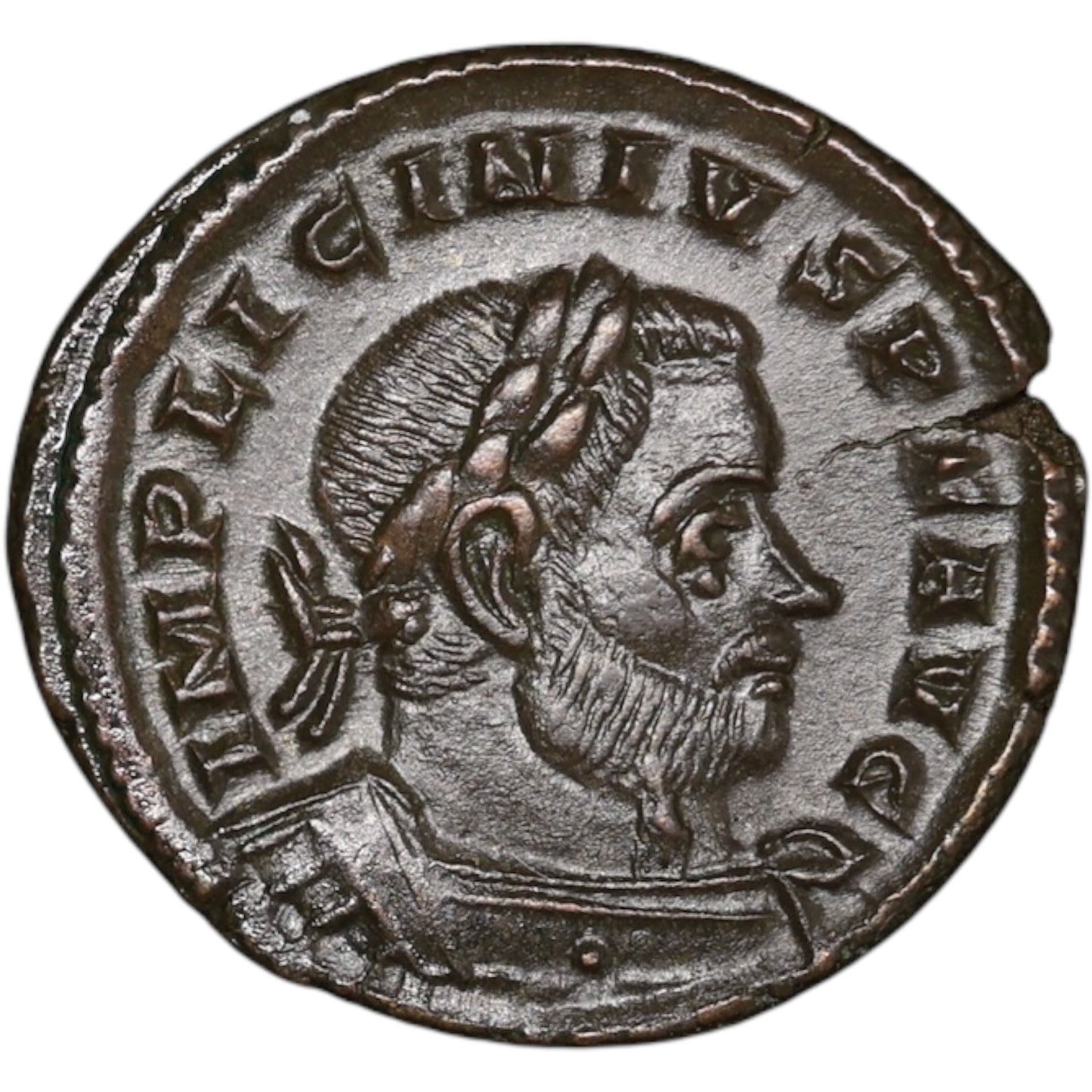 Licinius (308-324) Follis Genio Pop Rom Pruebas 3,31 gr 21 mm