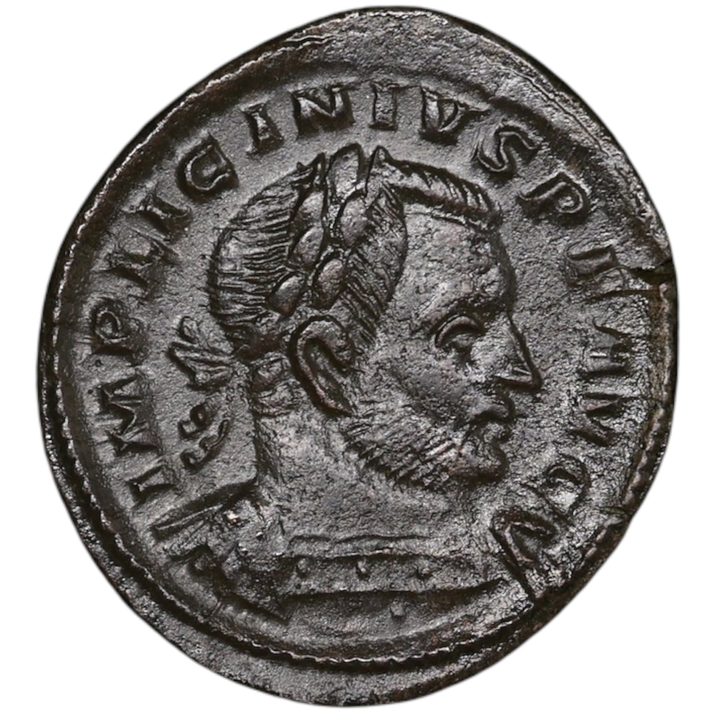 Licinius (308-324) Follis Genio Pop Rom Pruebas 3,66 gr 22 mm