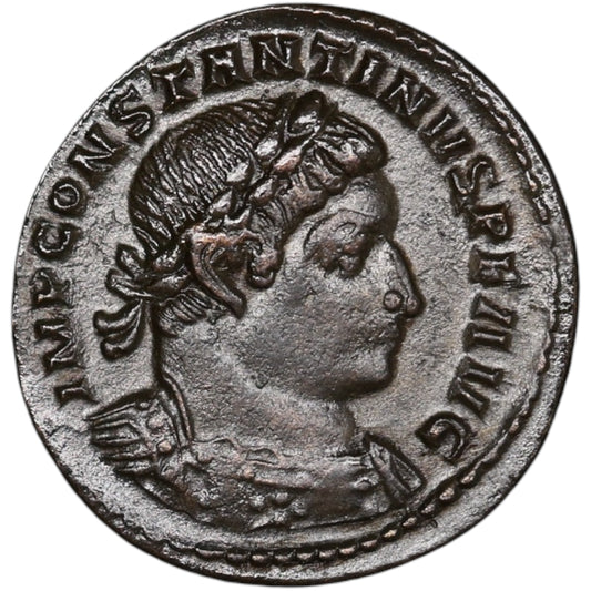Constantin Ier (306-337) Follis sun Invicto Count London 3,45 gr 22 mm