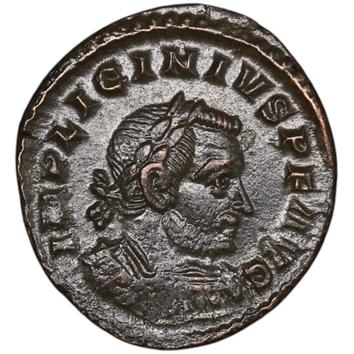 Licinius (308-324) Follis Genio Pop Rom Londres 3.39 gr 21 mm