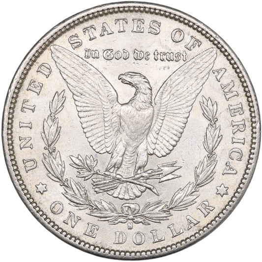 États-Unis USA Dollar Morgan 1890 S San Francisco Argent 26.72 gr