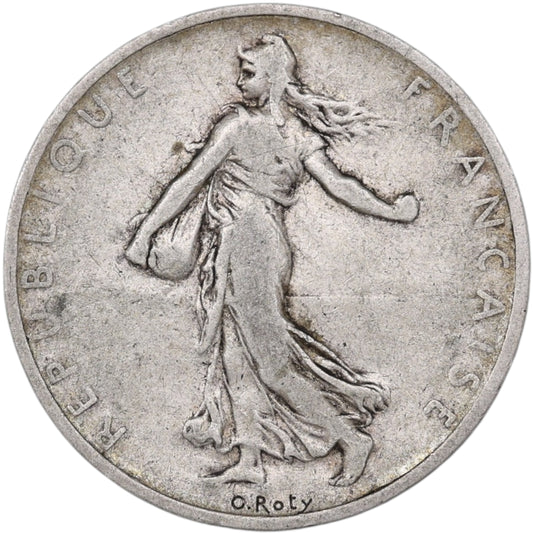 Semeuse 2 Francs 1900 Argent 9.81 gr