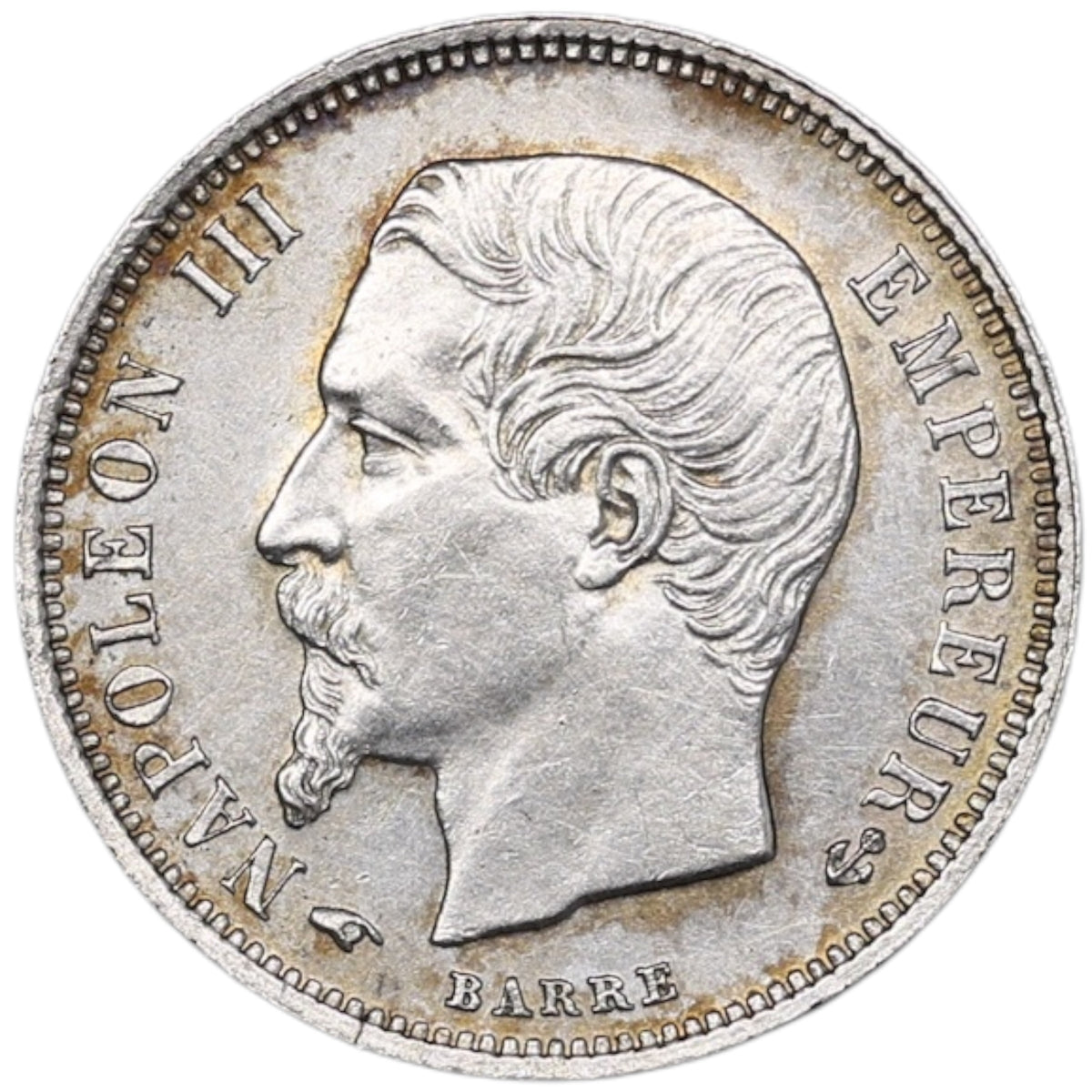 Napoléon III (1852-1870) 50 centimes 1858 A Paris Argent 2.49 gr
