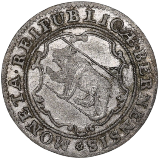 Suisse Canton de Berne 1/2 Batzen 1719 1.84 gr